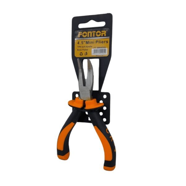 Pinza mini 4.5" punta curva (12)(240) co