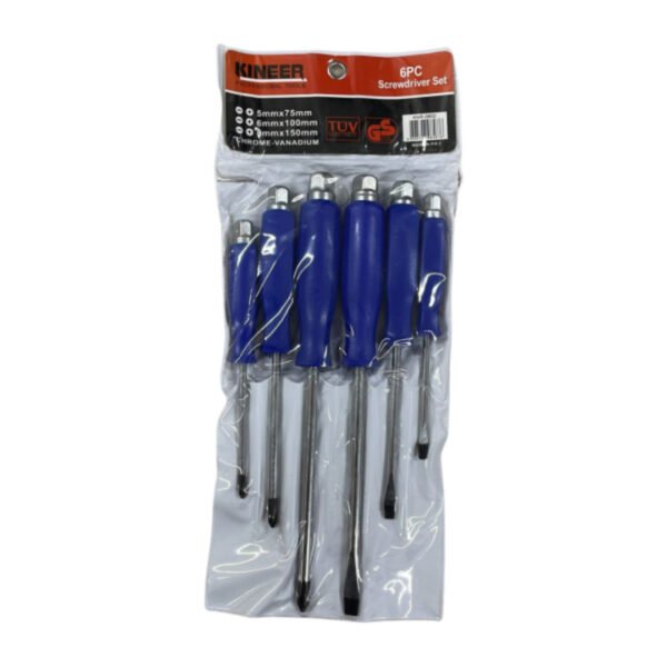 Destornillador de golpe x 6pcs azul(48)