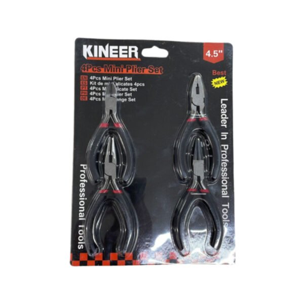 Juego de pinzas x 4pcs (76) kineer