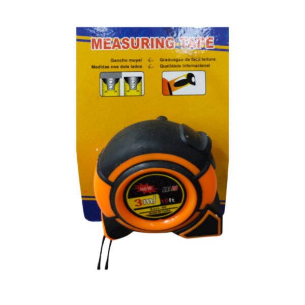 Metro naranja 3 mts x 15mm (12)(240)