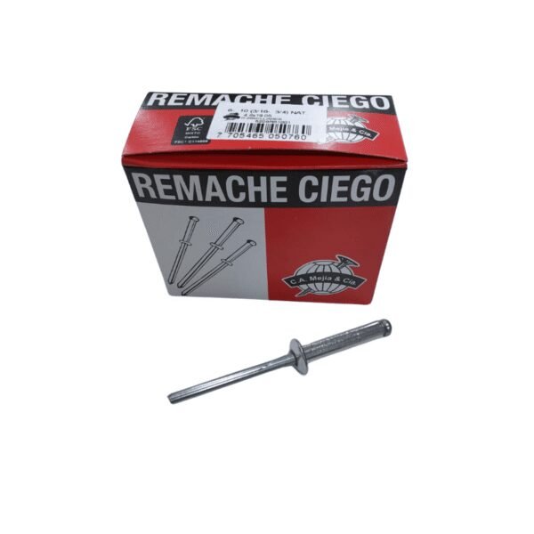 Remache 6-10 natural (3/16x3/4) x 250und