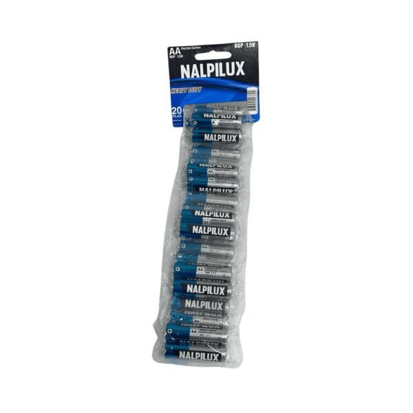 Pila nalpilux aa r6p 1.5v tira x 10pares