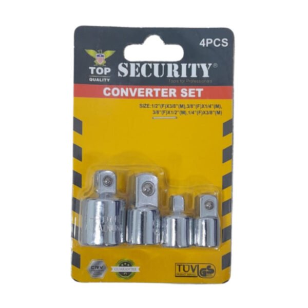 Adaptador rachet juego x 4 pzs (200)