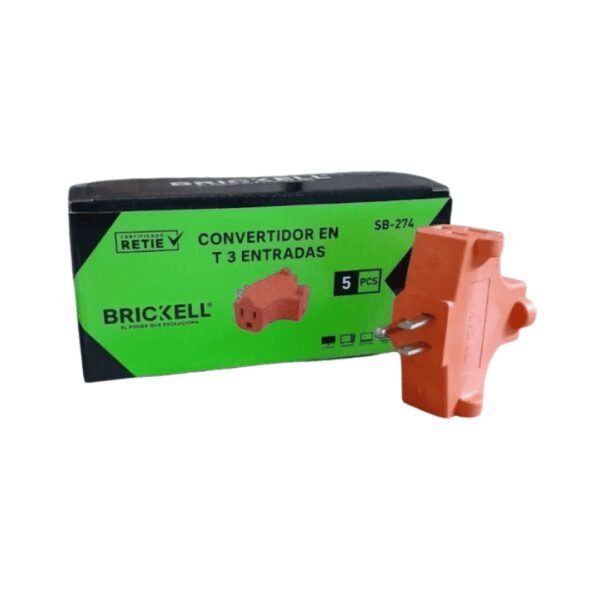 Tee naranja ovalada brickell (120)
