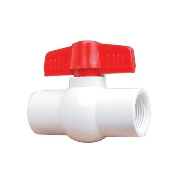 Llave de paso bola pvc roscada 3/4 tempo