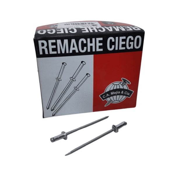 Remache 4-2 natural (1/8x1/4) x 500 und