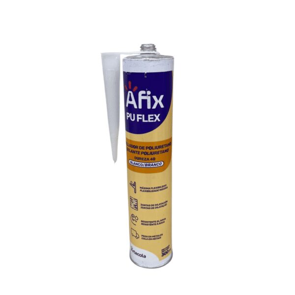 Sellador de poliuretano blanco x 300ml afix