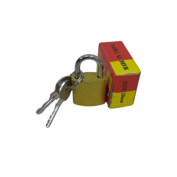 Candado 20mm dorado (12)(600) moon boat co