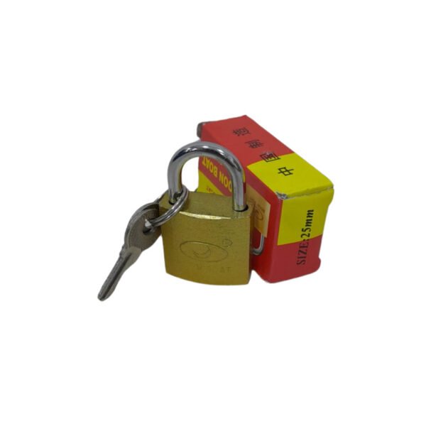 Candado 25mm dorado (12)(600) moon boat