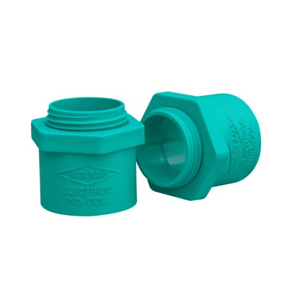 Conector conduit verde macho 1/2"(100) induma